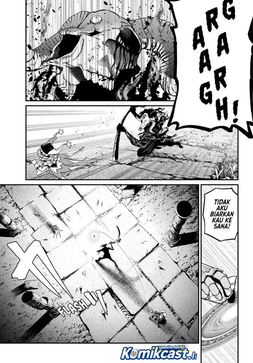 Halaman 4 dari Tsuihou Sareta Tenshou Juu Kishi wa Game Chishiki de Musou Suru Chapter 138