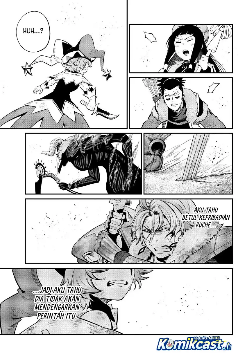 Halaman 6 dari Tsuihou Sareta Tenshou Juu Kishi wa Game Chishiki de Musou Suru Chapter 138