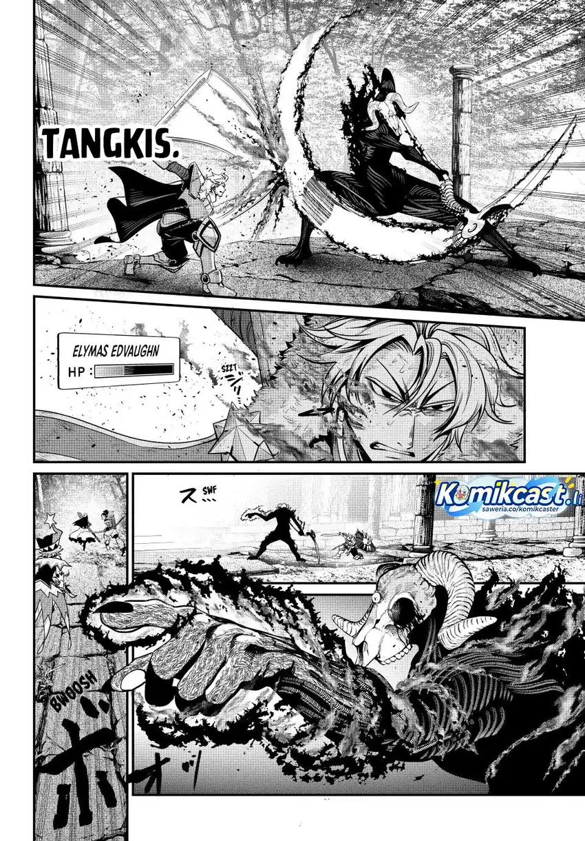 Halaman 9 dari Tsuihou Sareta Tenshou Juu Kishi wa Game Chishiki de Musou Suru Chapter 138