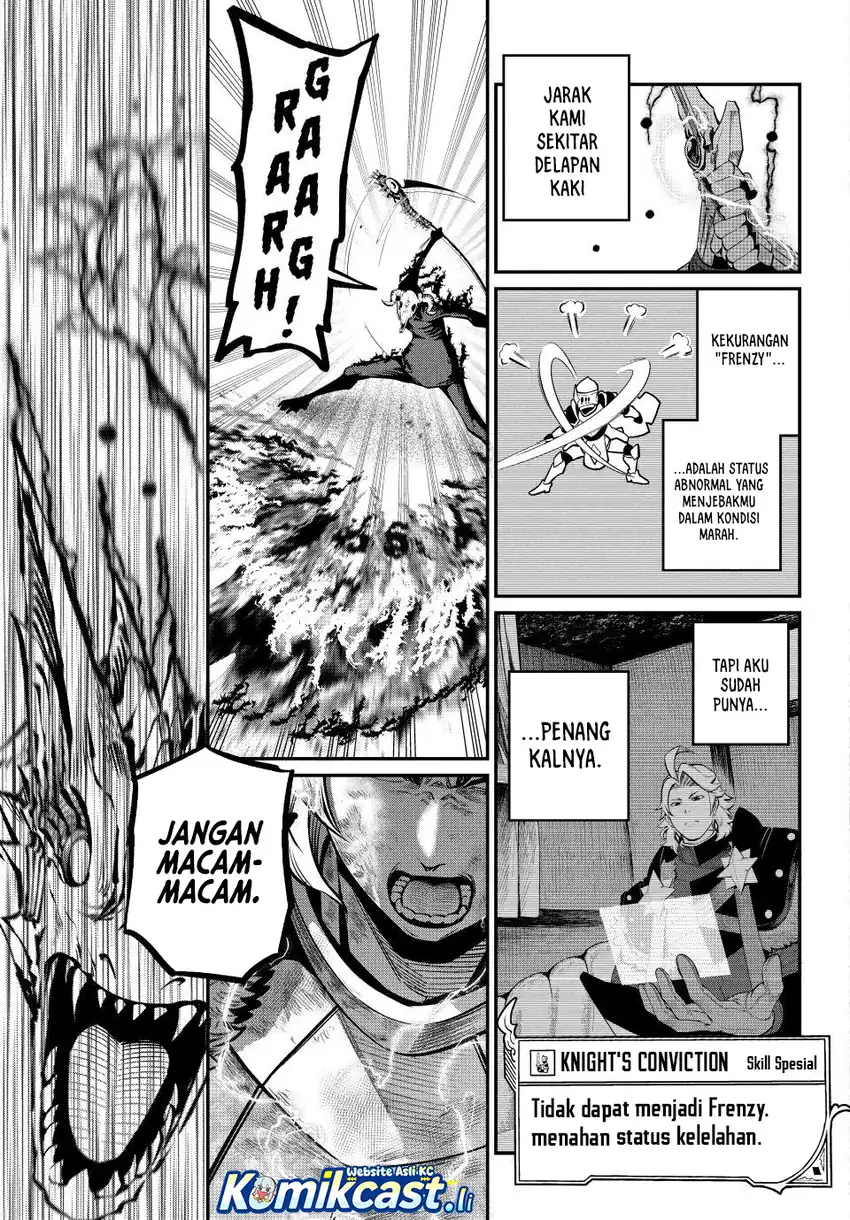 Halaman 16 dari Tsuihou Sareta Tenshou Juu Kishi wa Game Chishiki de Musou Suru Chapter 139
