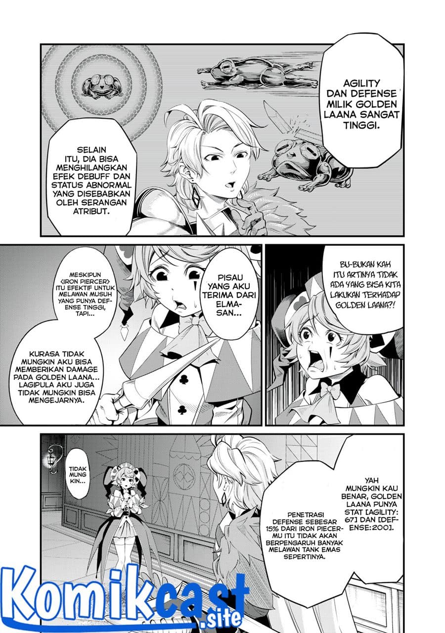 Halaman 6 dari Tsuihou Sareta Tenshou Juu Kishi wa Game Chishiki de Musou Suru Chapter 14