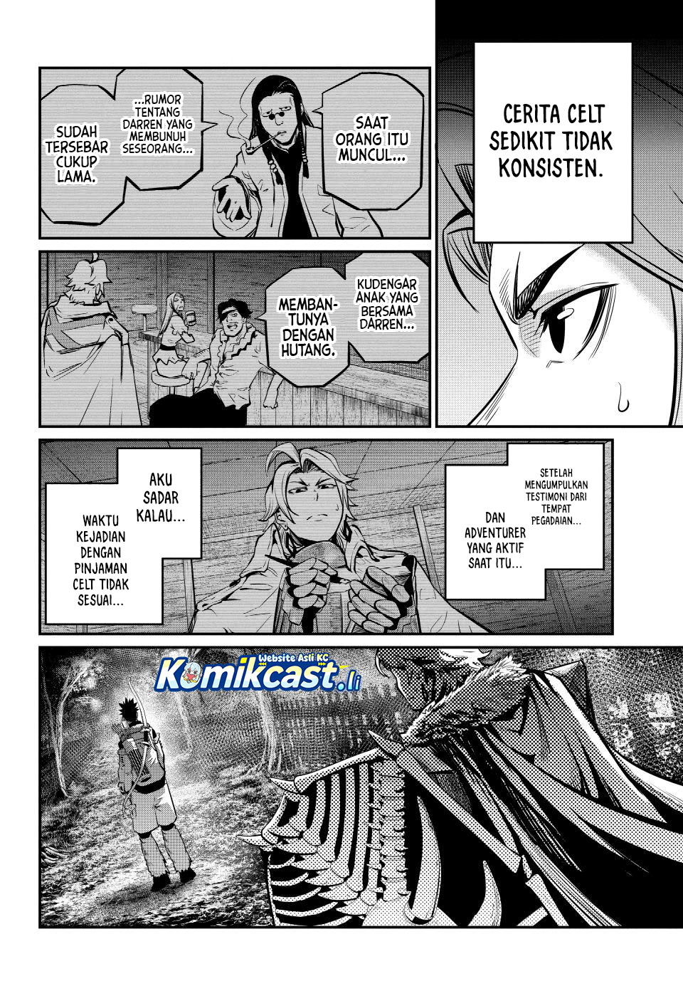 Halaman 11 dari Tsuihou Sareta Tenshou Juu Kishi wa Game Chishiki de Musou Suru Chapter 141