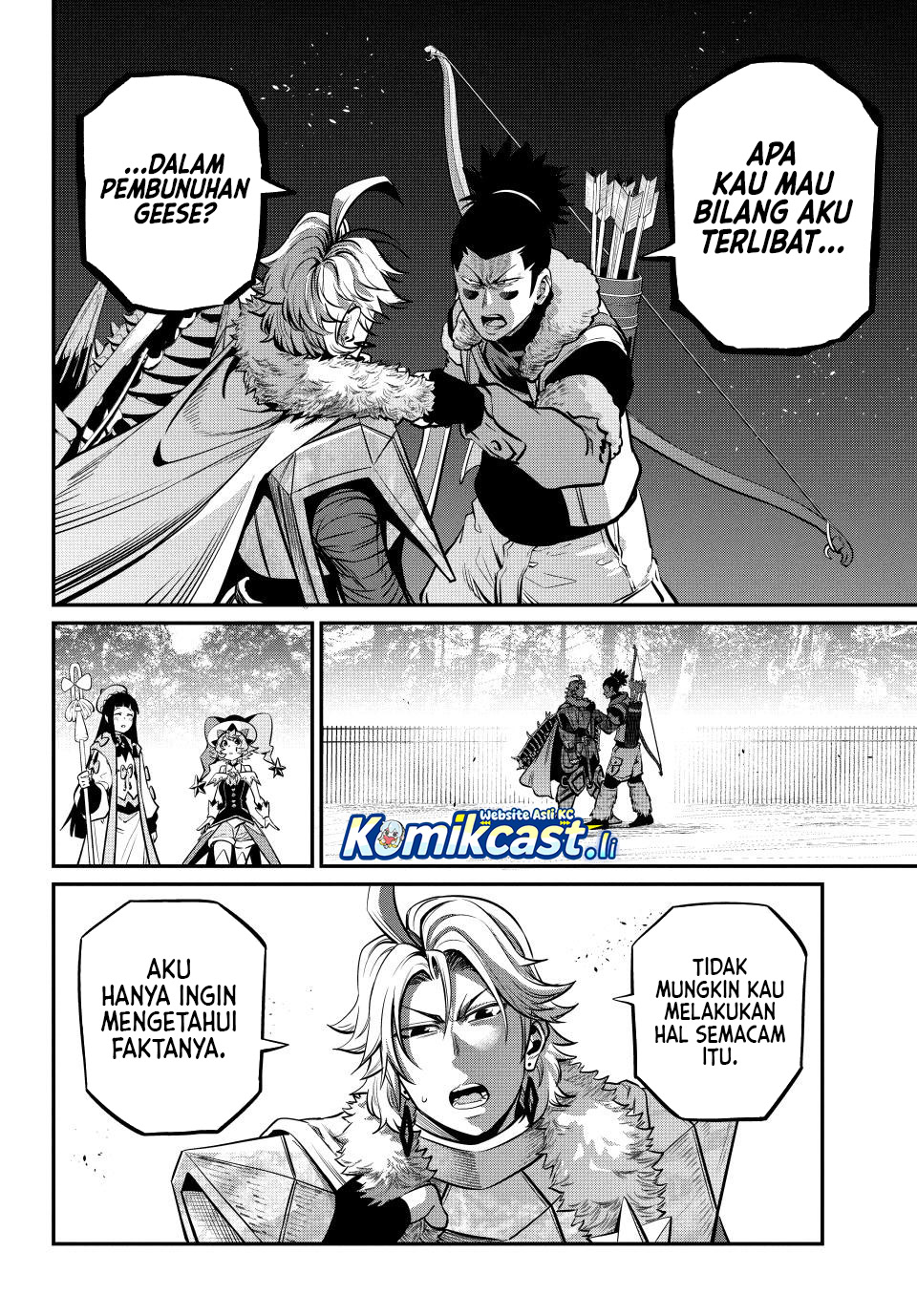Halaman 13 dari Tsuihou Sareta Tenshou Juu Kishi wa Game Chishiki de Musou Suru Chapter 141