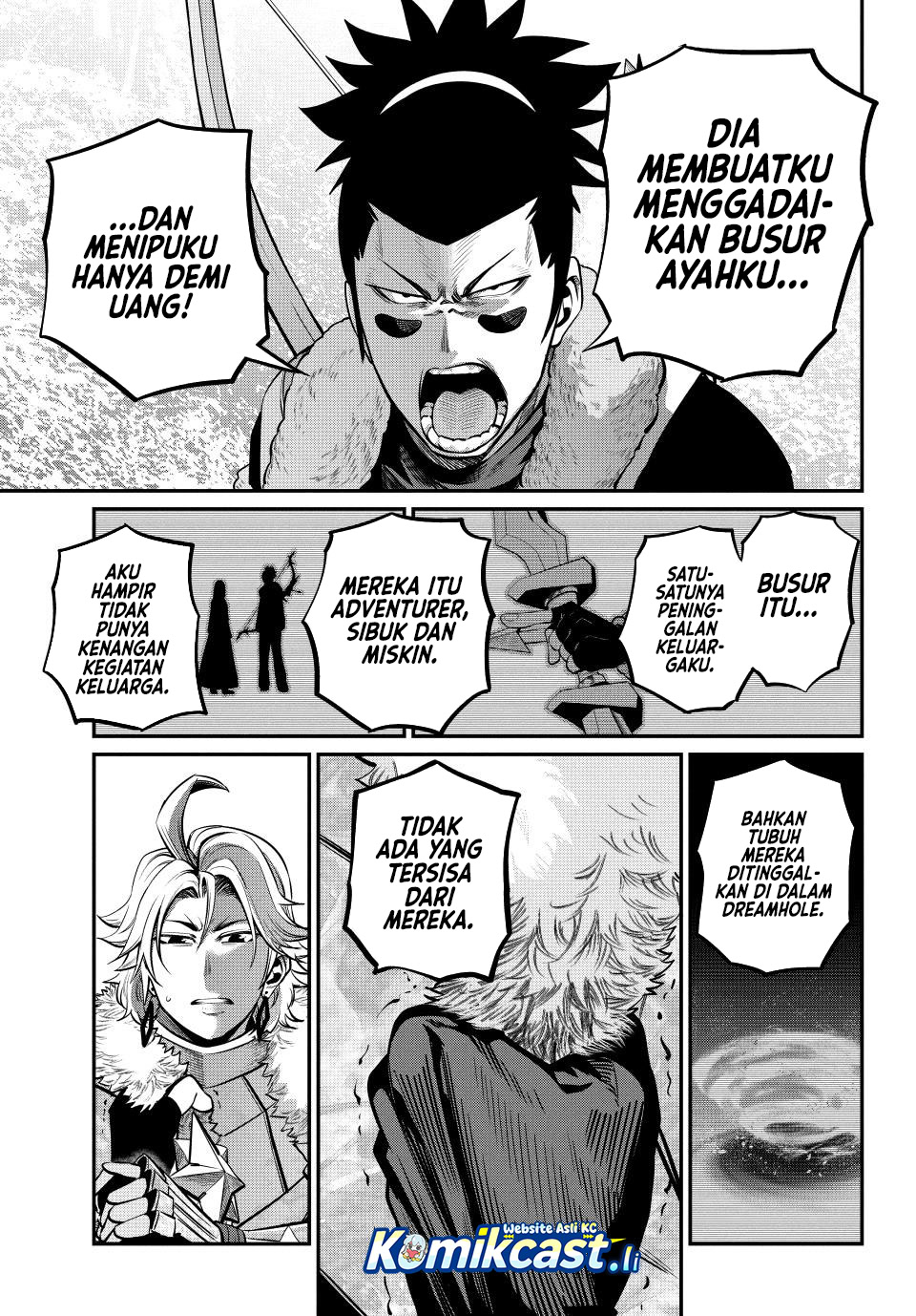Halaman 16 dari Tsuihou Sareta Tenshou Juu Kishi wa Game Chishiki de Musou Suru Chapter 141