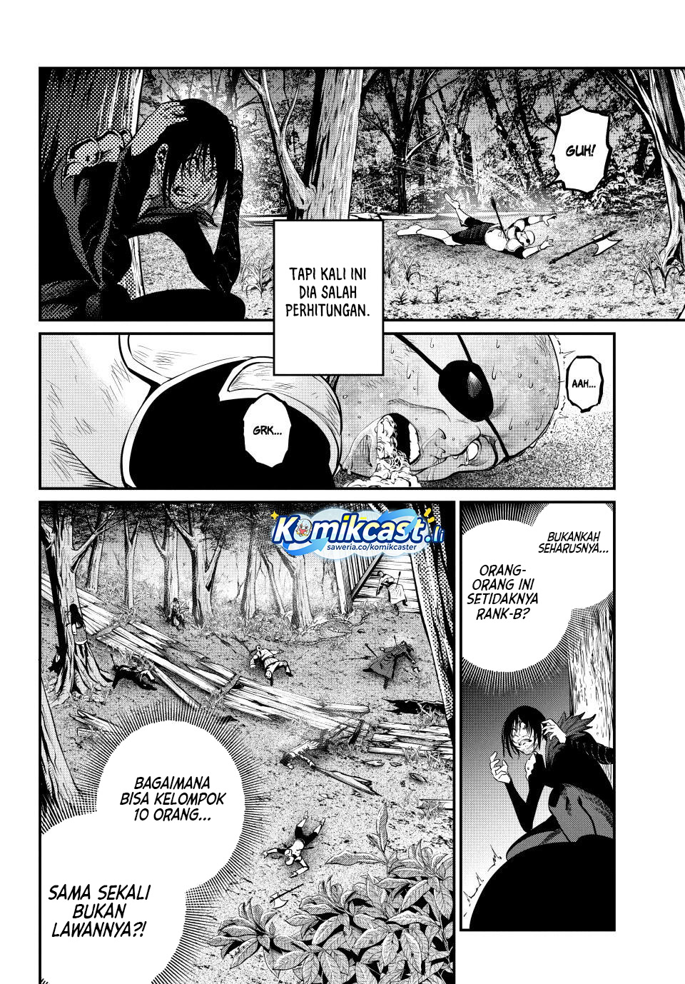 Halaman 3 dari Tsuihou Sareta Tenshou Juu Kishi wa Game Chishiki de Musou Suru Chapter 141
