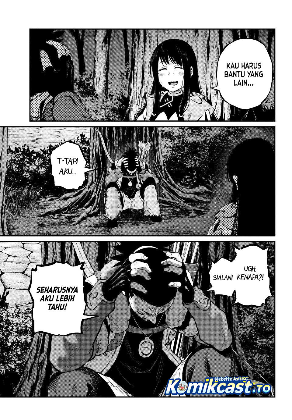 Halaman 14 dari Tsuihou Sareta Tenshou Juu Kishi wa Game Chishiki de Musou Suru Chapter 144