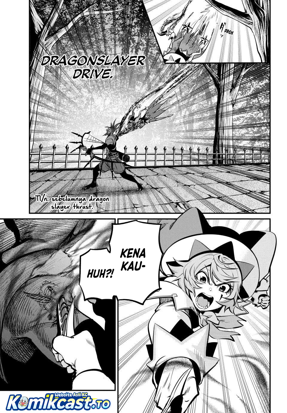 Halaman 4 dari Tsuihou Sareta Tenshou Juu Kishi wa Game Chishiki de Musou Suru Chapter 144