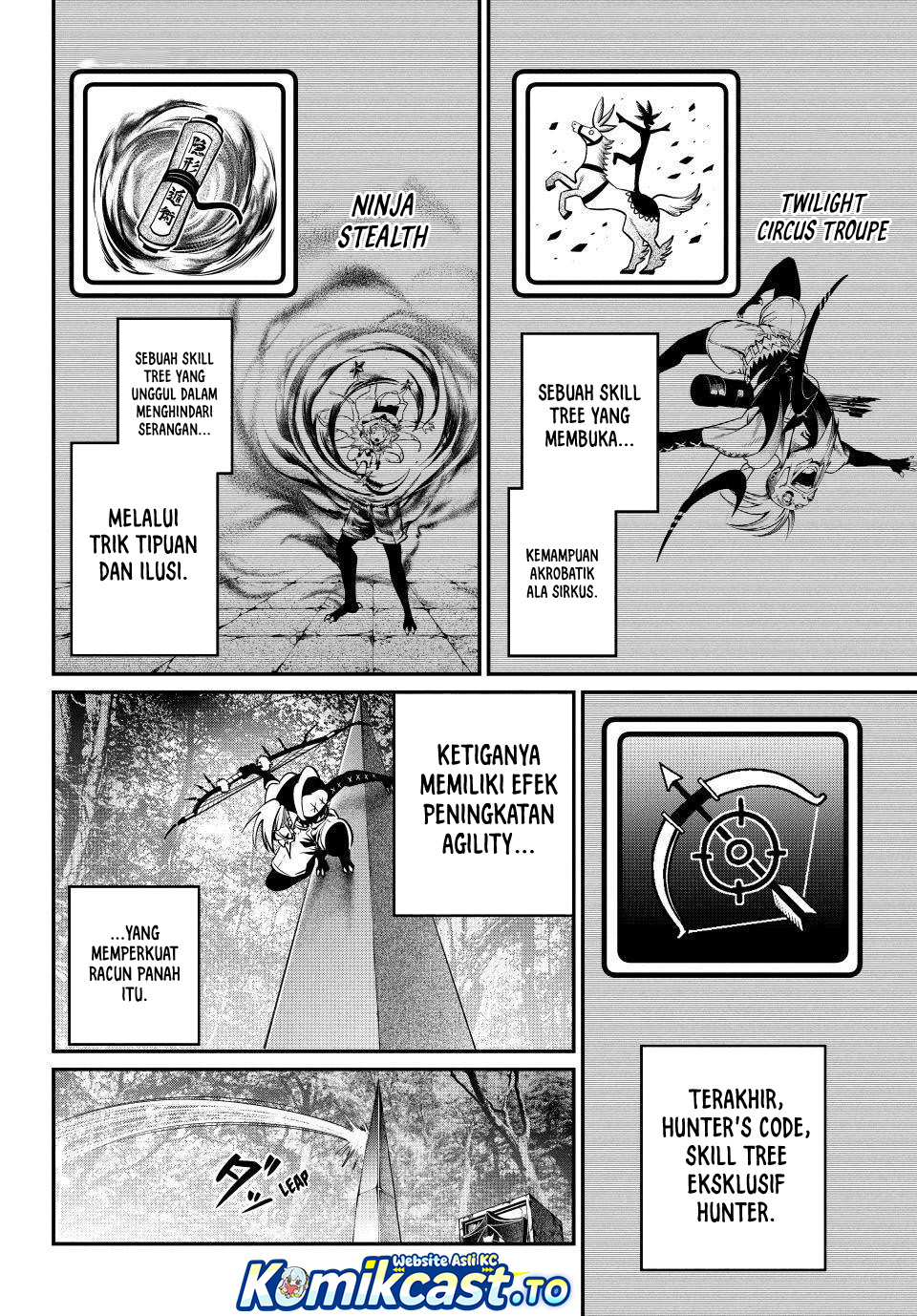 Halaman 7 dari Tsuihou Sareta Tenshou Juu Kishi wa Game Chishiki de Musou Suru Chapter 144