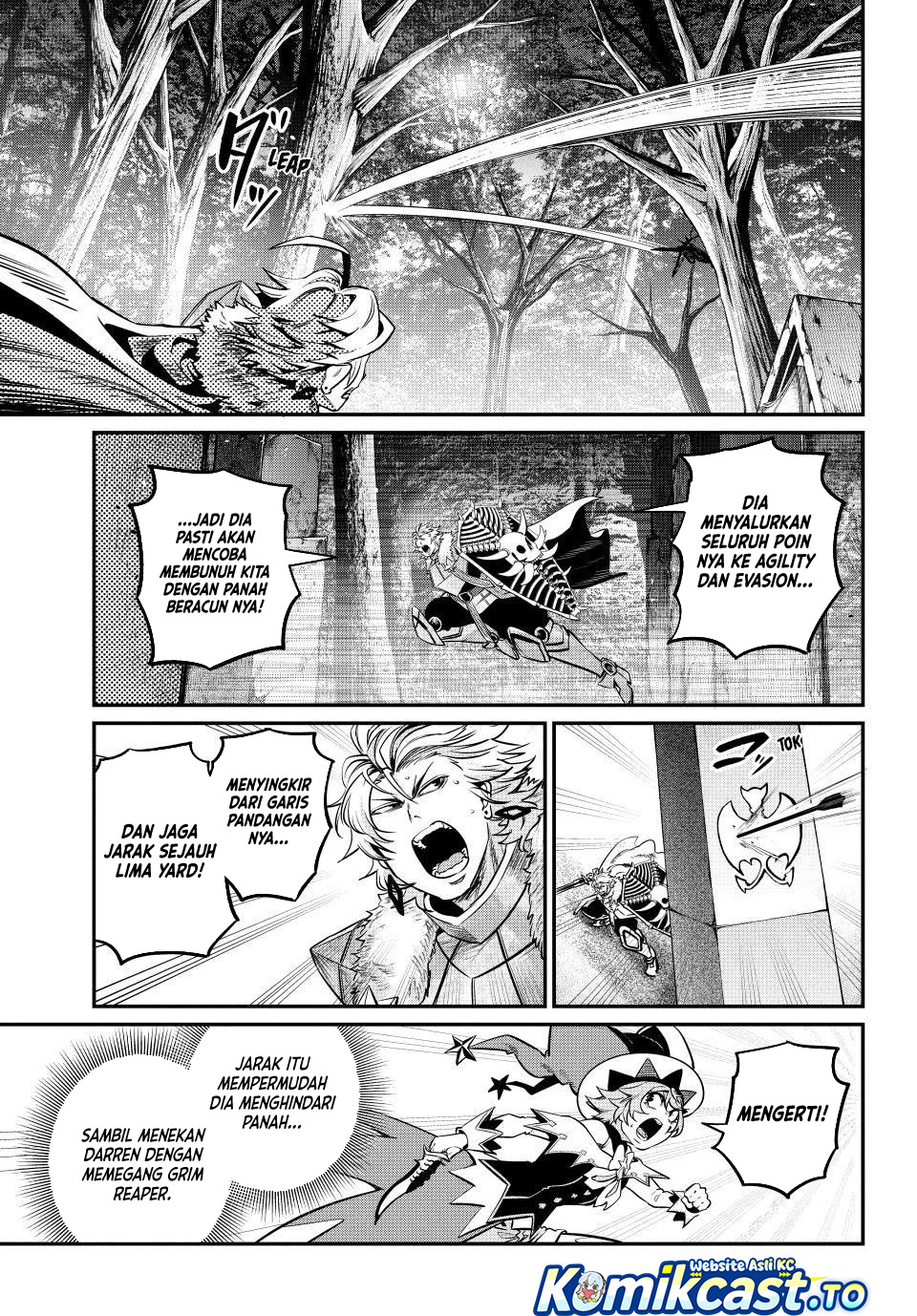 Halaman 8 dari Tsuihou Sareta Tenshou Juu Kishi wa Game Chishiki de Musou Suru Chapter 144