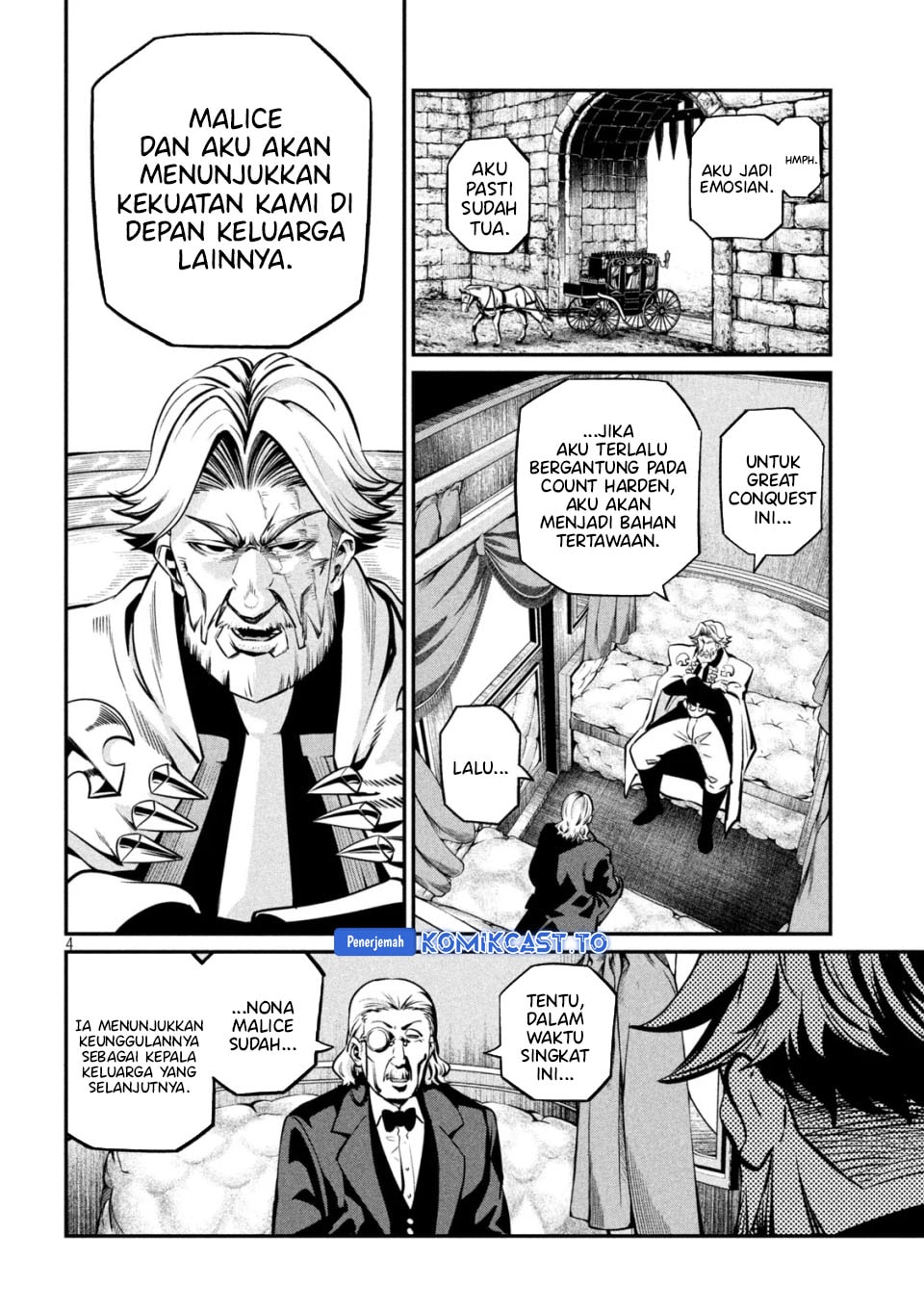 Halaman 5 dari Tsuihou Sareta Tenshou Juu Kishi wa Game Chishiki de Musou Suru Chapter 153
