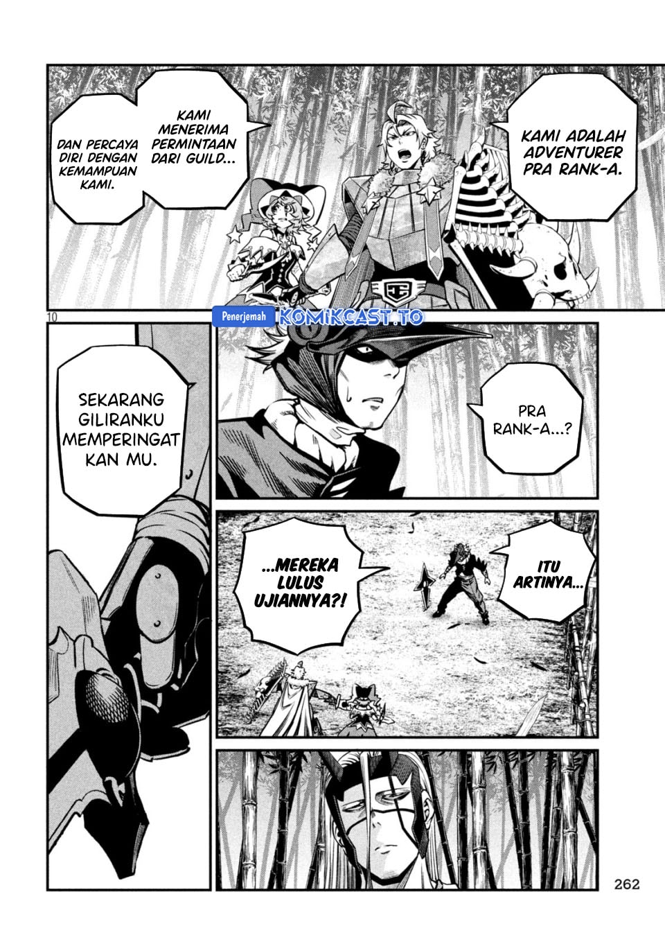 Halaman 11 dari Tsuihou Sareta Tenshou Juu Kishi wa Game Chishiki de Musou Suru Chapter 156