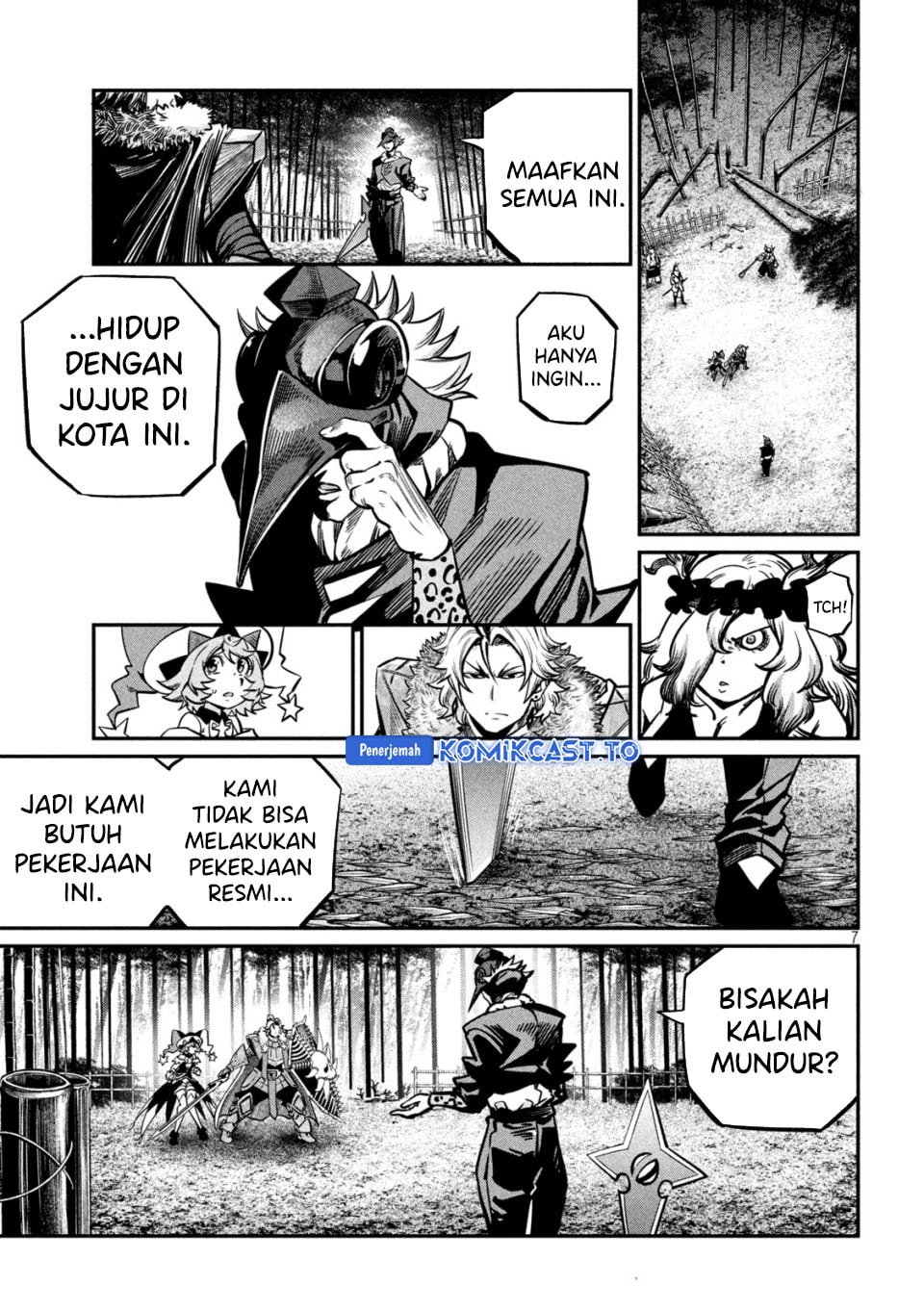 Halaman 8 dari Tsuihou Sareta Tenshou Juu Kishi wa Game Chishiki de Musou Suru Chapter 156