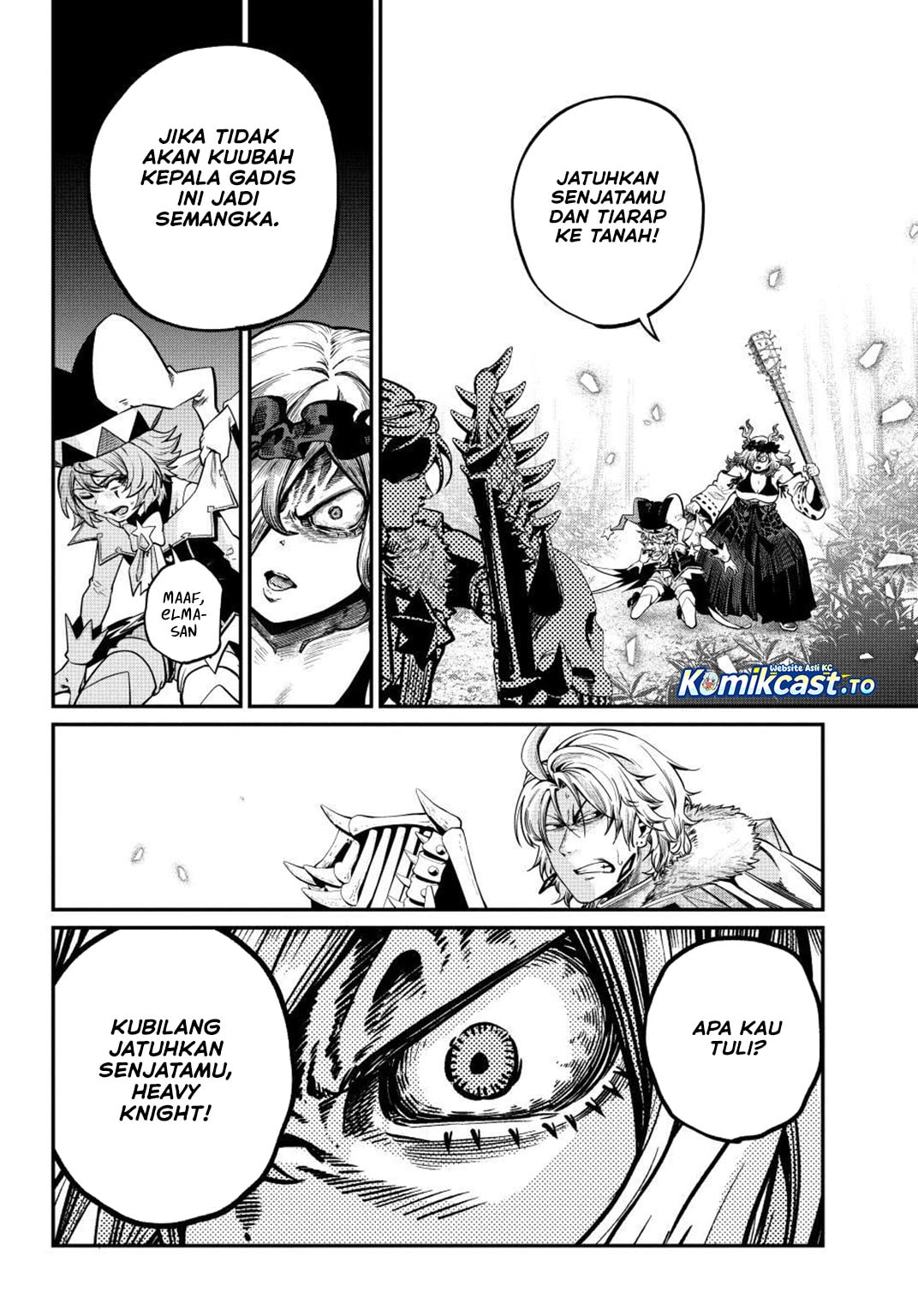 Halaman 9 dari Tsuihou Sareta Tenshou Juu Kishi wa Game Chishiki de Musou Suru Chapter 159