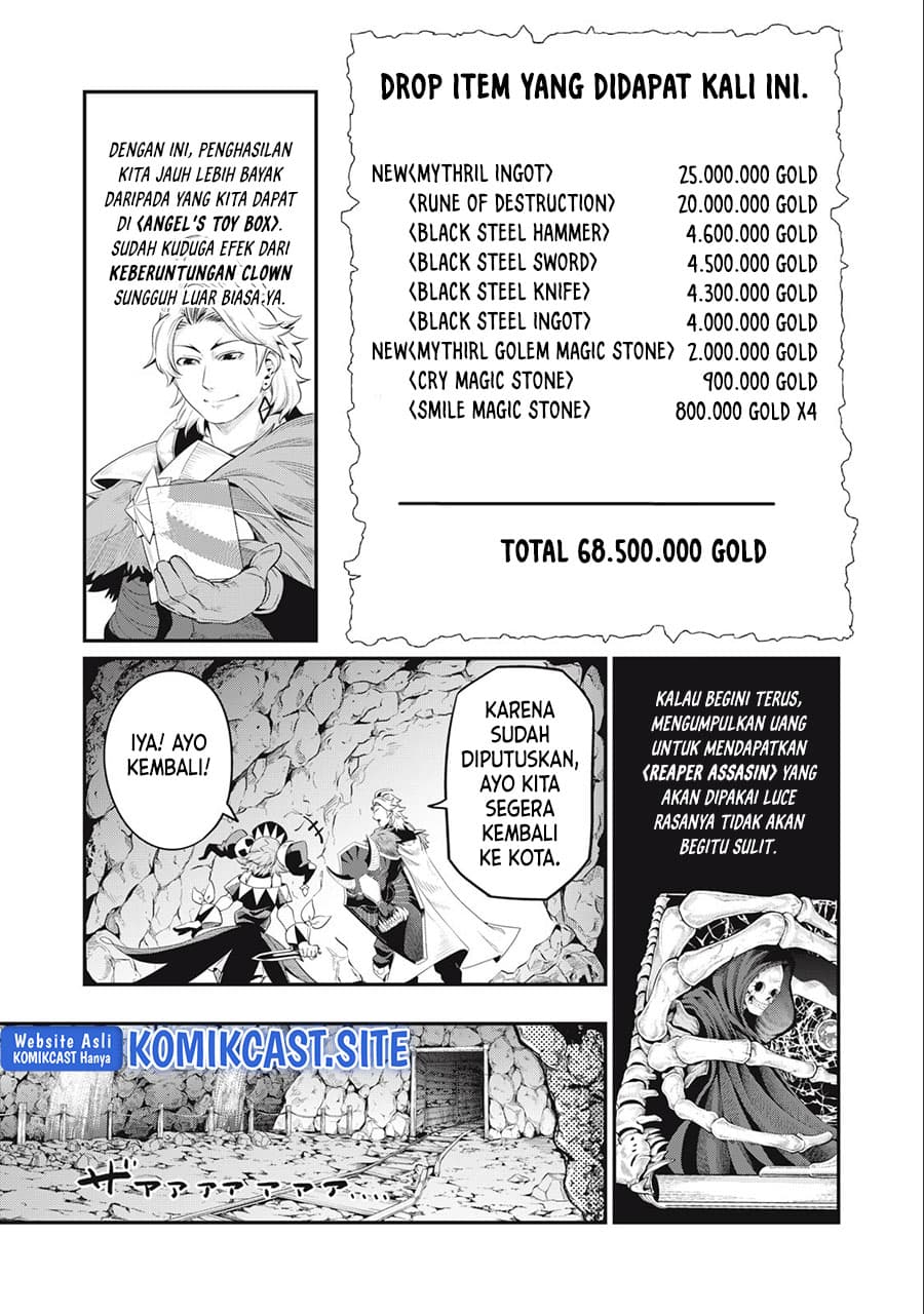 Halaman 6 dari Tsuihou Sareta Tenshou Juu Kishi wa Game Chishiki de Musou Suru Chapter 35