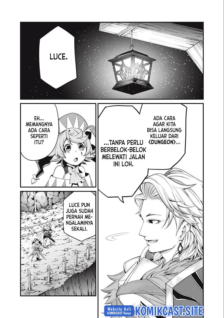 Halaman 8 dari Tsuihou Sareta Tenshou Juu Kishi wa Game Chishiki de Musou Suru Chapter 35