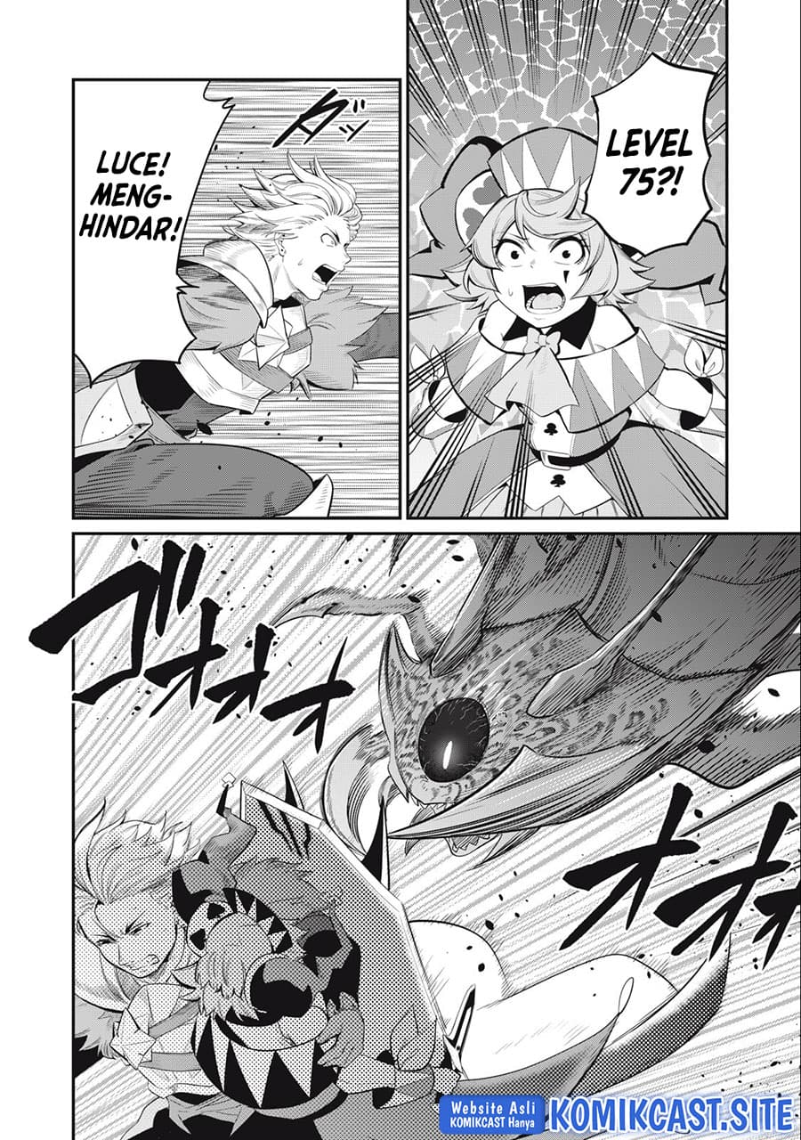 Halaman 10 dari Tsuihou Sareta Tenshou Juu Kishi wa Game Chishiki de Musou Suru Chapter 37