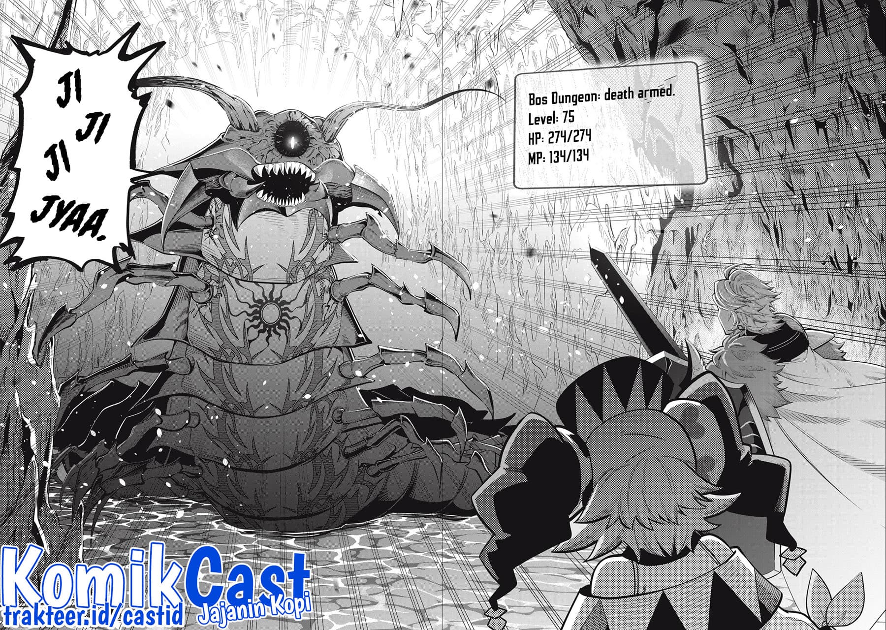 Halaman 9 dari Tsuihou Sareta Tenshou Juu Kishi wa Game Chishiki de Musou Suru Chapter 37