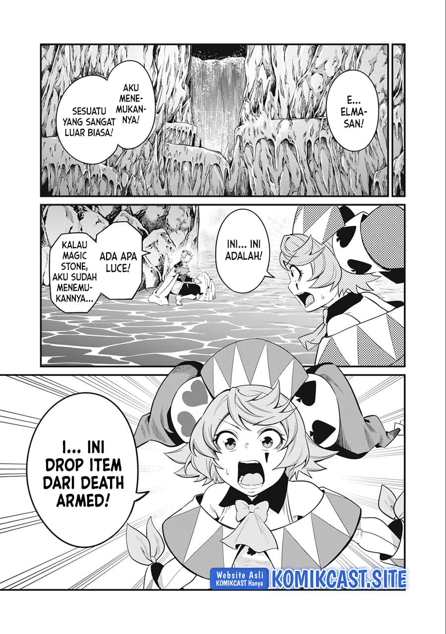 Halaman 6 dari Tsuihou Sareta Tenshou Juu Kishi wa Game Chishiki de Musou Suru Chapter 42