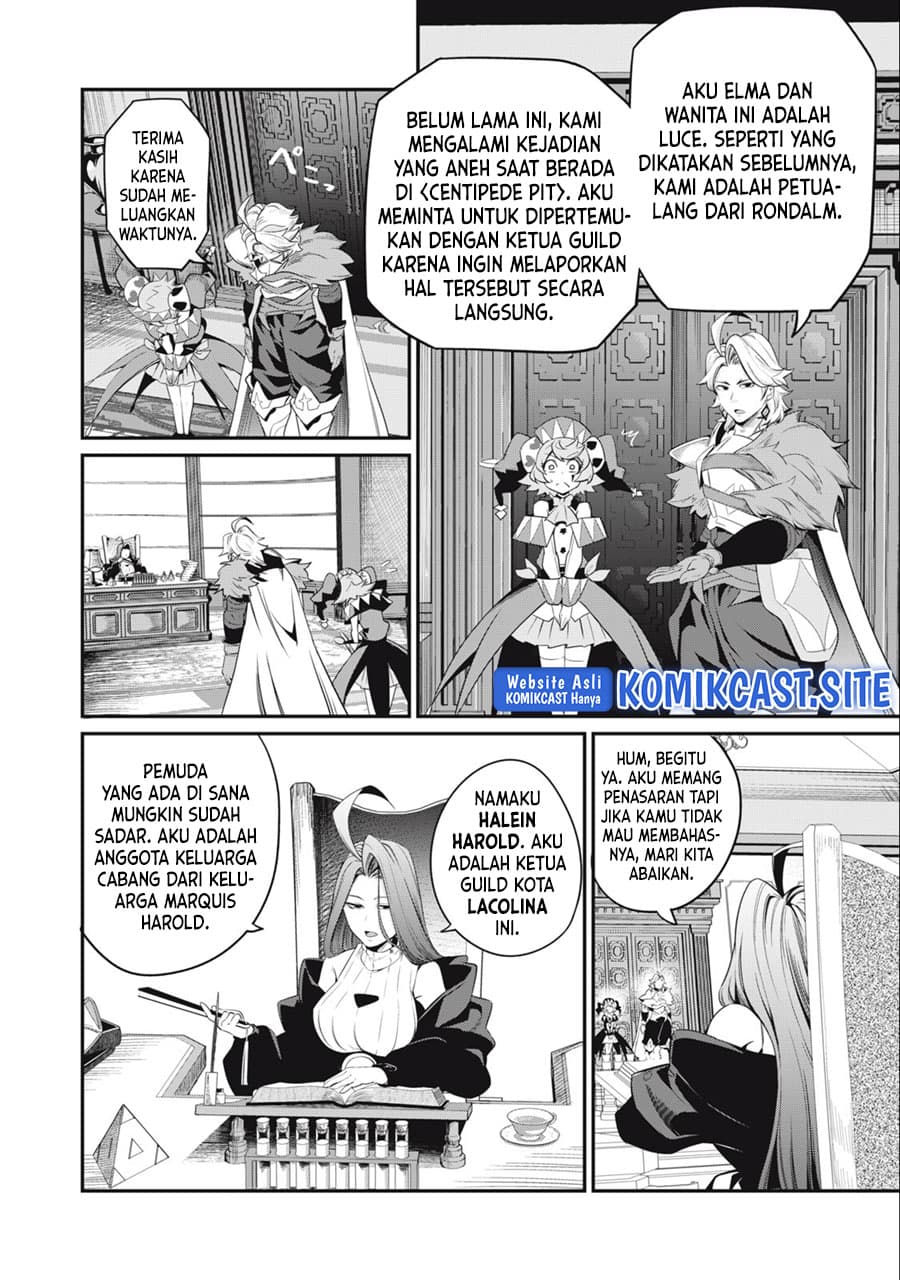 Halaman 11 dari Tsuihou Sareta Tenshou Juu Kishi wa Game Chishiki de Musou Suru Chapter 43