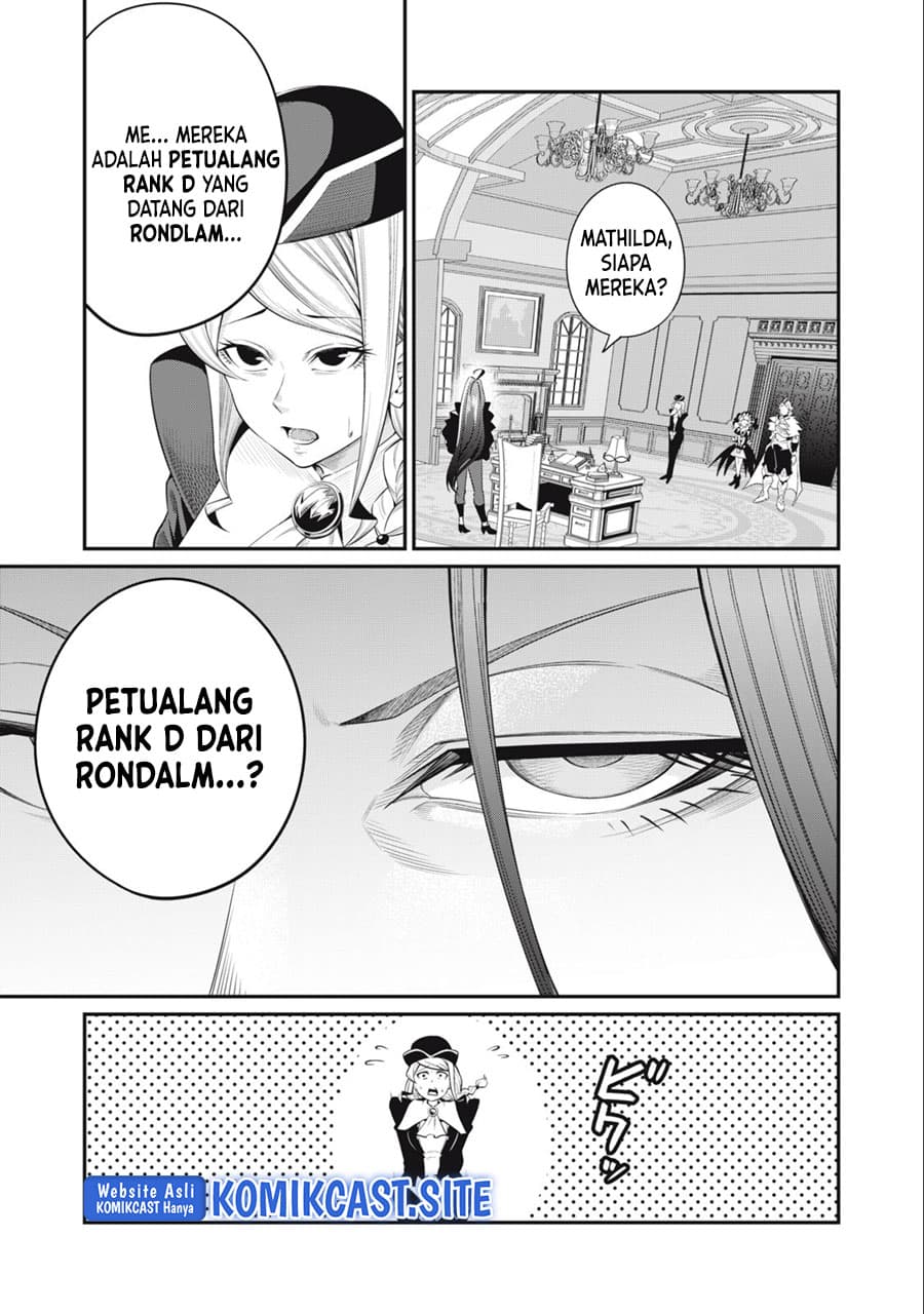 Halaman 6 dari Tsuihou Sareta Tenshou Juu Kishi wa Game Chishiki de Musou Suru Chapter 43