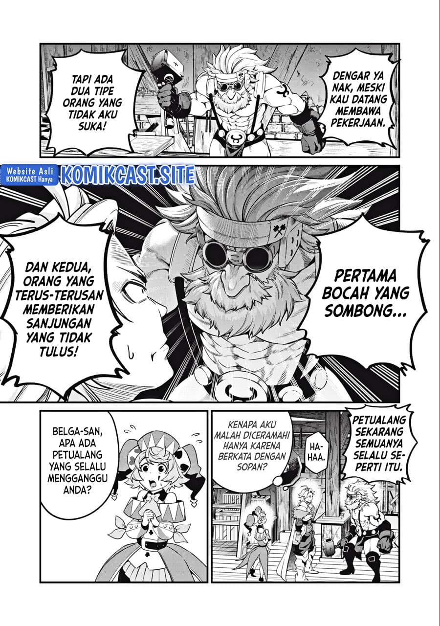 Halaman 10 dari Tsuihou Sareta Tenshou Juu Kishi wa Game Chishiki de Musou Suru Chapter 45
