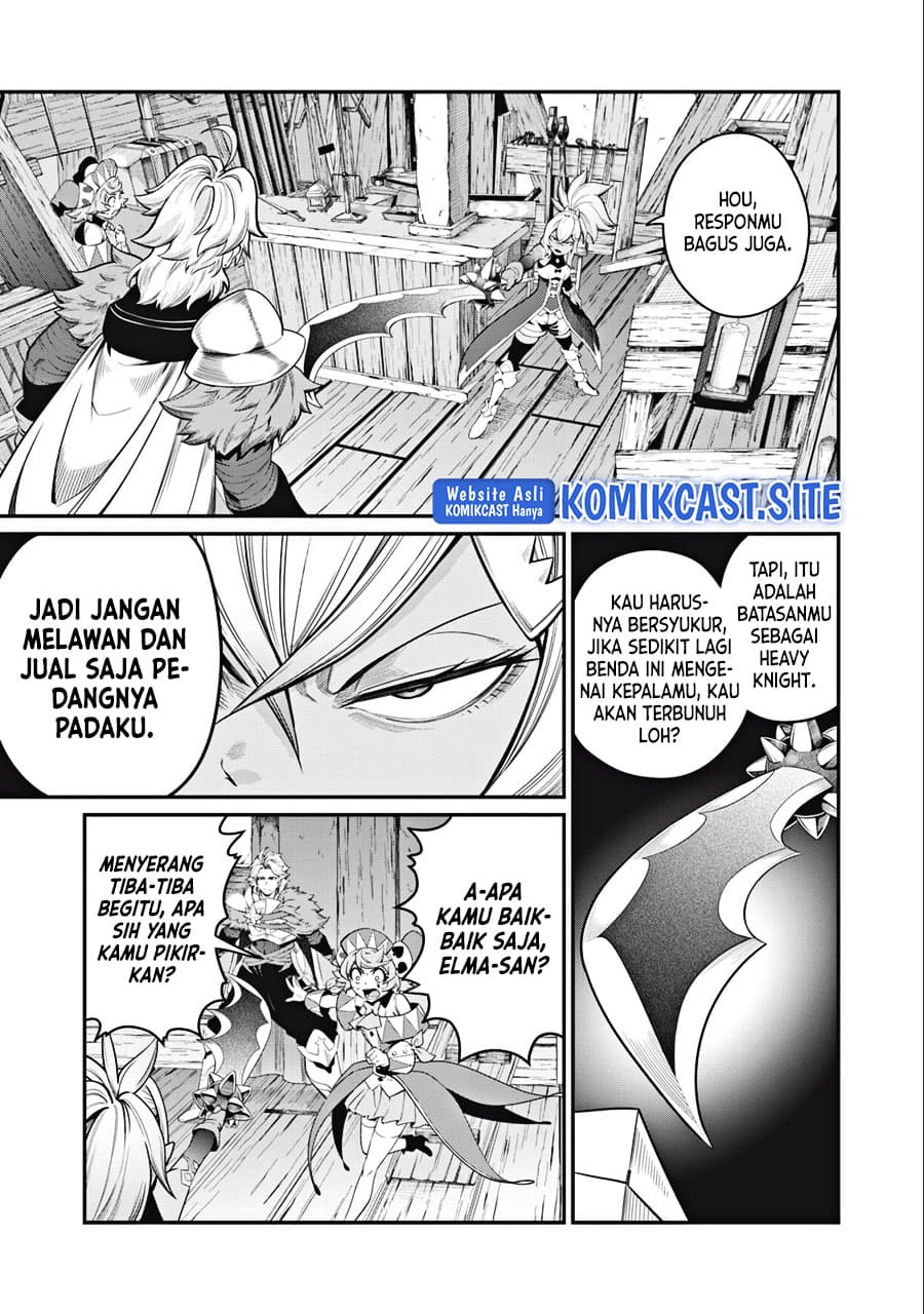 Halaman 8 dari Tsuihou Sareta Tenshou Juu Kishi wa Game Chishiki de Musou Suru Chapter 46