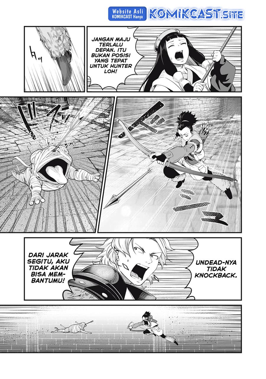 Halaman 10 dari Tsuihou Sareta Tenshou Juu Kishi wa Game Chishiki de Musou Suru Chapter 51