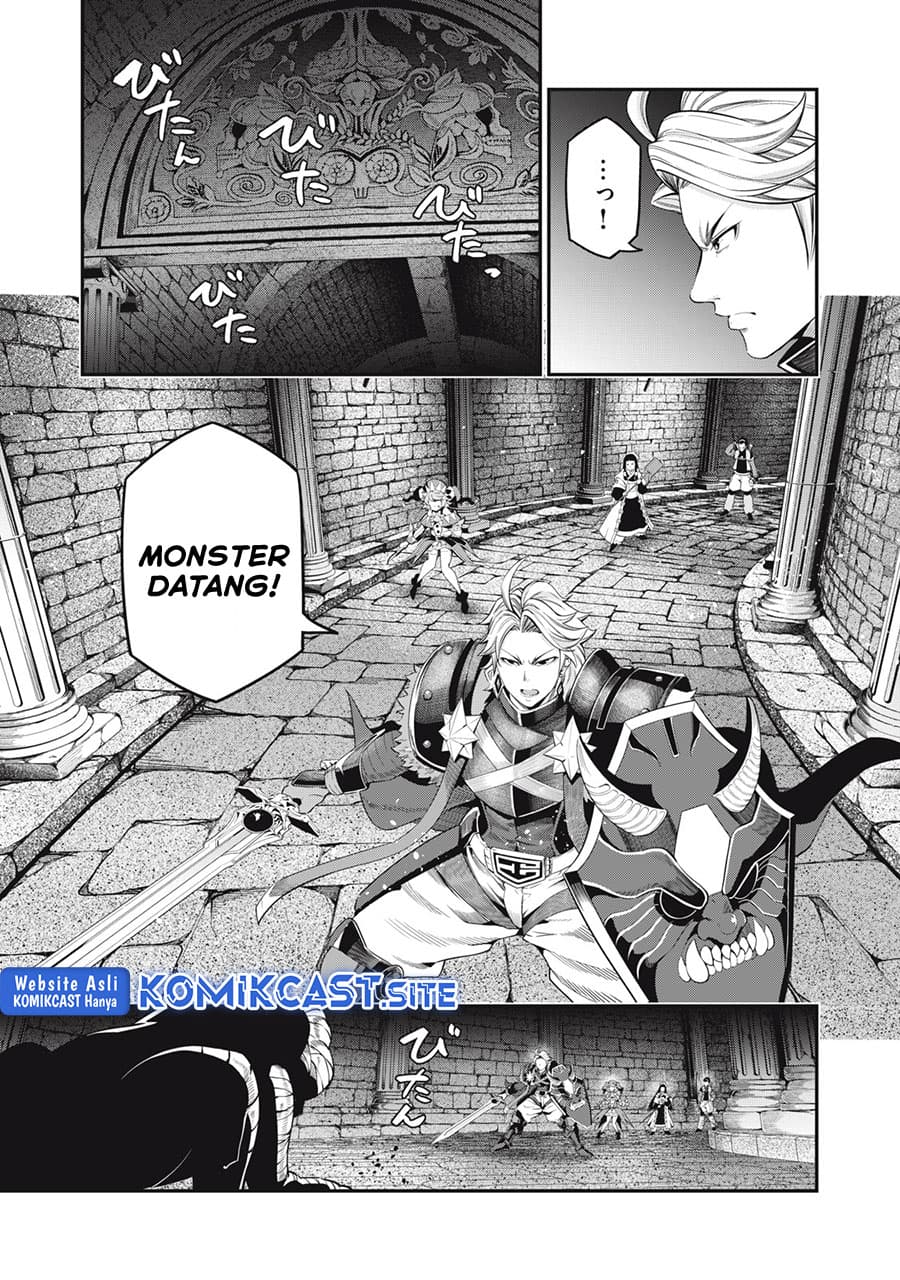 Halaman 6 dari Tsuihou Sareta Tenshou Juu Kishi wa Game Chishiki de Musou Suru Chapter 51