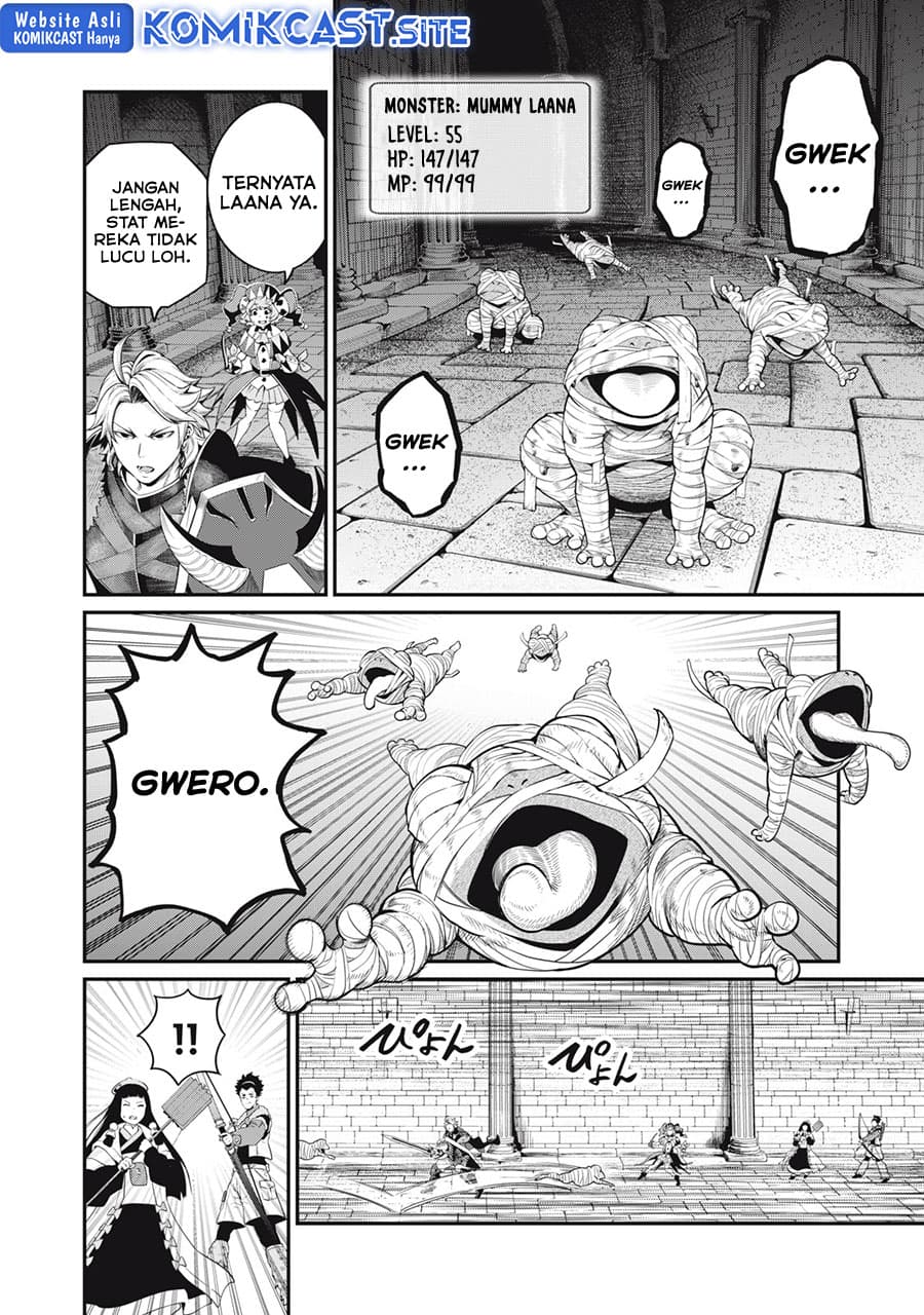 Halaman 7 dari Tsuihou Sareta Tenshou Juu Kishi wa Game Chishiki de Musou Suru Chapter 51