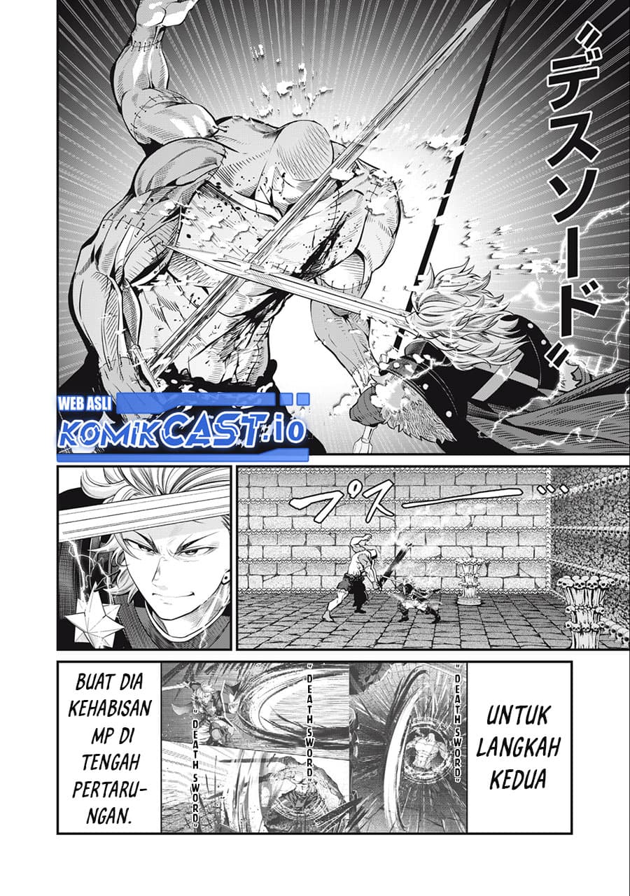 Halaman 13 dari Tsuihou Sareta Tenshou Juu Kishi wa Game Chishiki de Musou Suru Chapter 56