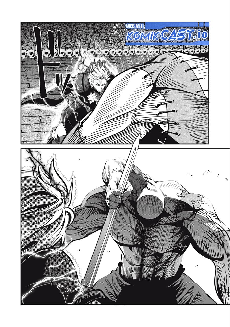 Halaman 9 dari Tsuihou Sareta Tenshou Juu Kishi wa Game Chishiki de Musou Suru Chapter 56