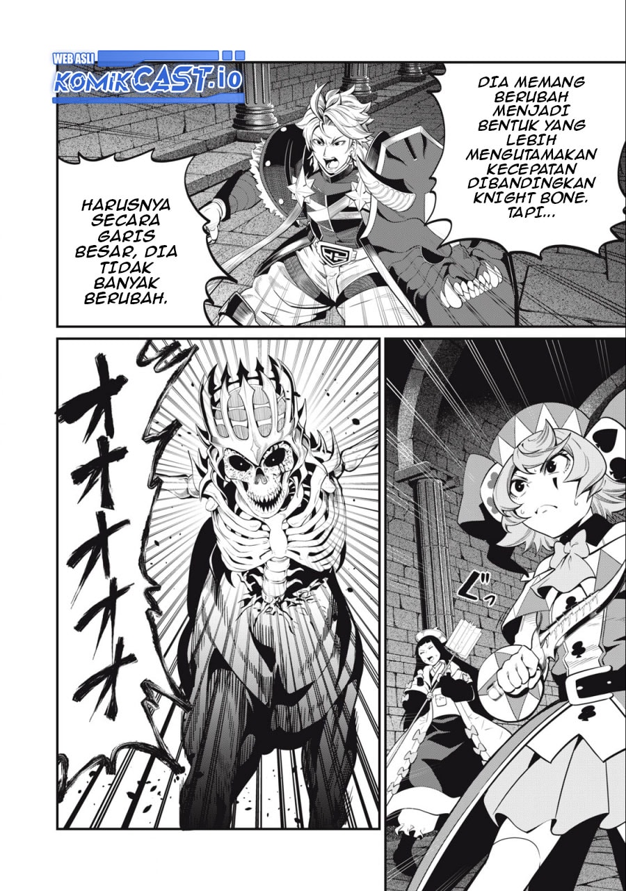 Halaman 12 dari Tsuihou Sareta Tenshou Juu Kishi wa Game Chishiki de Musou Suru Chapter 60