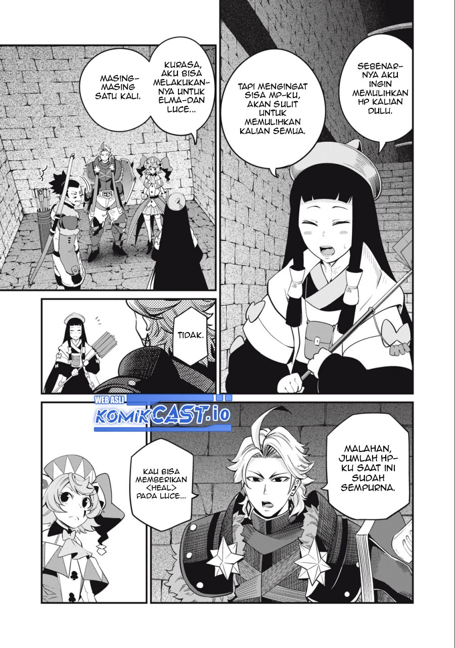 Halaman 5 dari Tsuihou Sareta Tenshou Juu Kishi wa Game Chishiki de Musou Suru Chapter 60