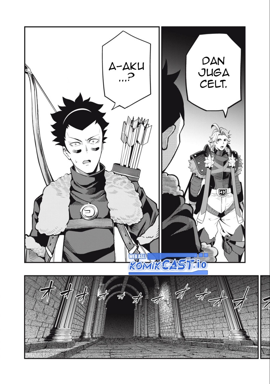 Halaman 6 dari Tsuihou Sareta Tenshou Juu Kishi wa Game Chishiki de Musou Suru Chapter 60