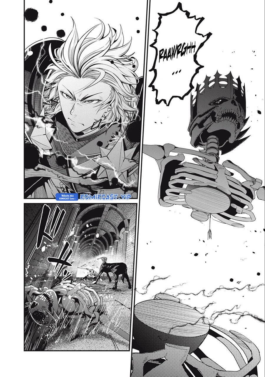 Halaman 14 dari Tsuihou Sareta Tenshou Juu Kishi wa Game Chishiki de Musou Suru Chapter 63