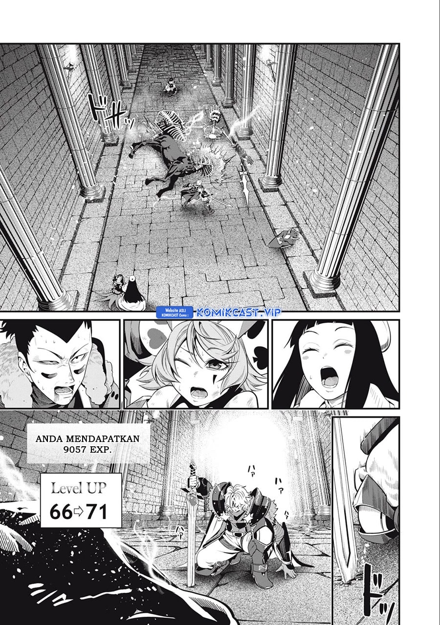 Halaman 15 dari Tsuihou Sareta Tenshou Juu Kishi wa Game Chishiki de Musou Suru Chapter 63