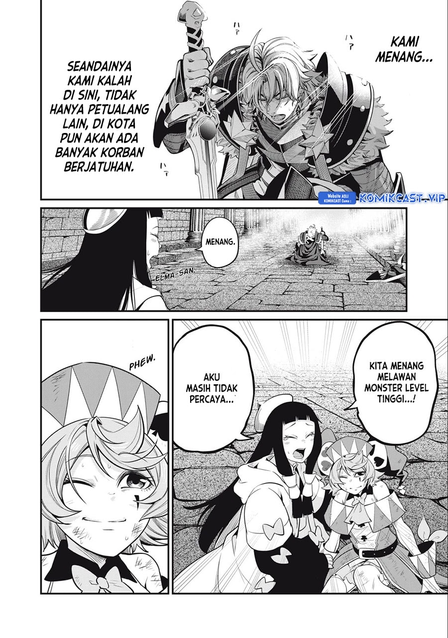 Halaman 16 dari Tsuihou Sareta Tenshou Juu Kishi wa Game Chishiki de Musou Suru Chapter 63