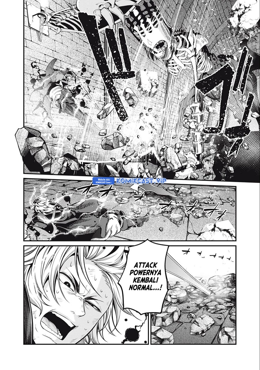 Halaman 7 dari Tsuihou Sareta Tenshou Juu Kishi wa Game Chishiki de Musou Suru Chapter 63