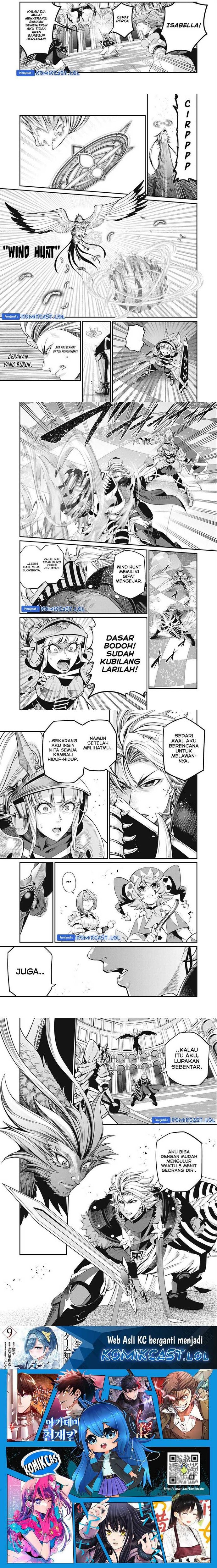 Halaman 3 dari Tsuihou Sareta Tenshou Juu Kishi wa Game Chishiki de Musou Suru Chapter 74