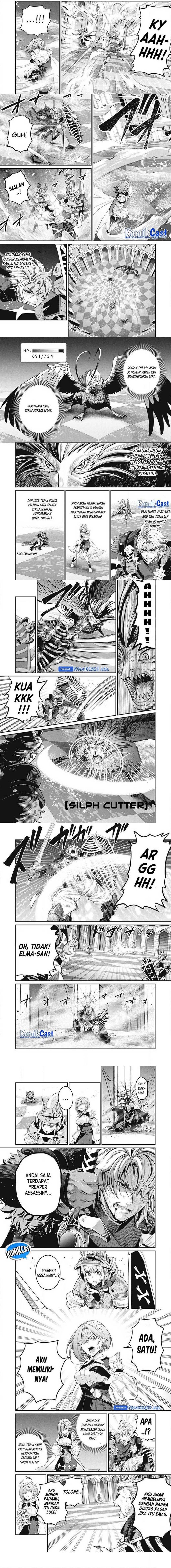 Halaman 2 dari Tsuihou Sareta Tenshou Juu Kishi wa Game Chishiki de Musou Suru Chapter 76
