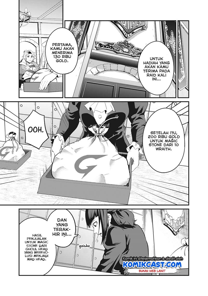 Halaman 10 dari Tsuihou Sareta Tenshou Juu Kishi wa Game Chishiki de Musou Suru Chapter 9