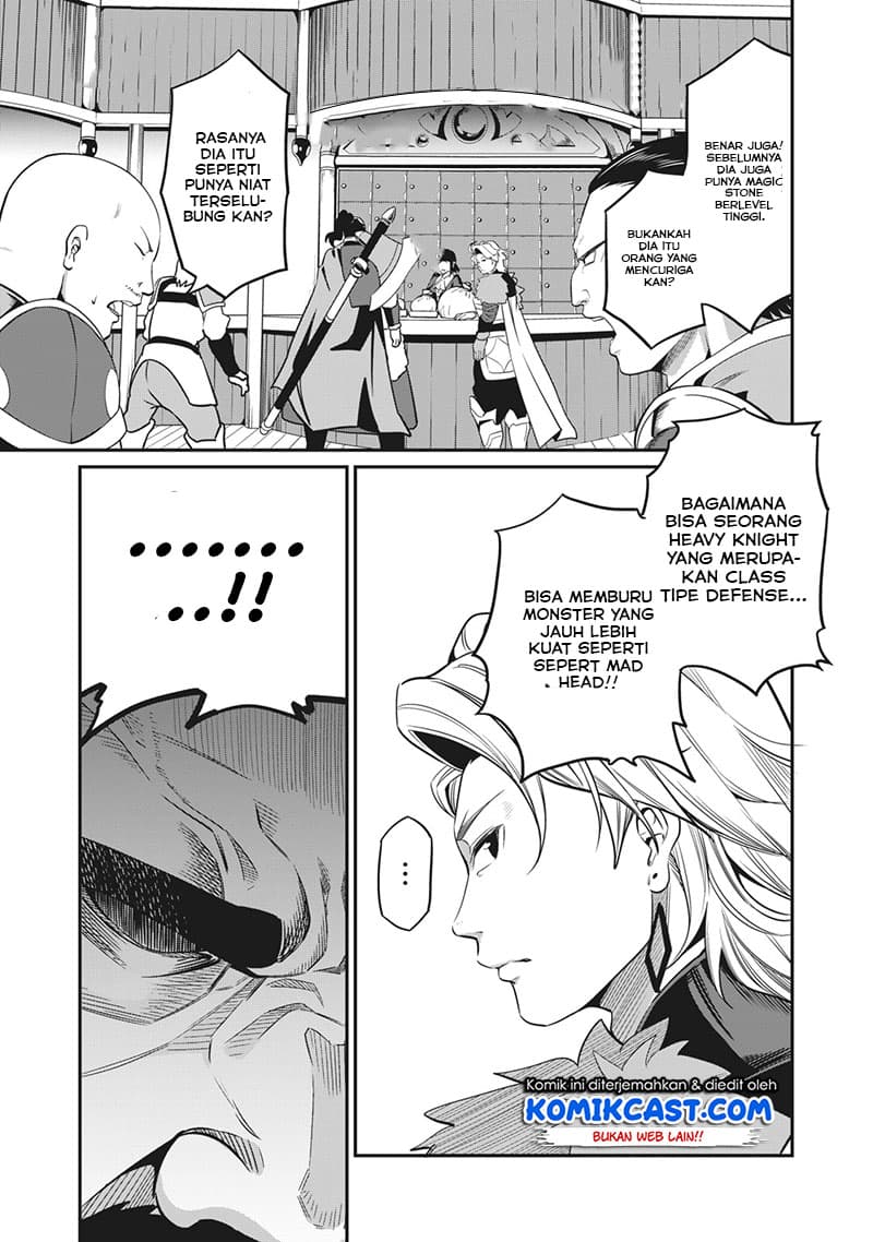 Halaman 12 dari Tsuihou Sareta Tenshou Juu Kishi wa Game Chishiki de Musou Suru Chapter 9