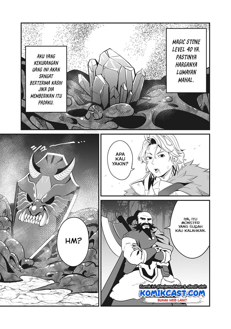 Halaman 4 dari Tsuihou Sareta Tenshou Juu Kishi wa Game Chishiki de Musou Suru Chapter 9