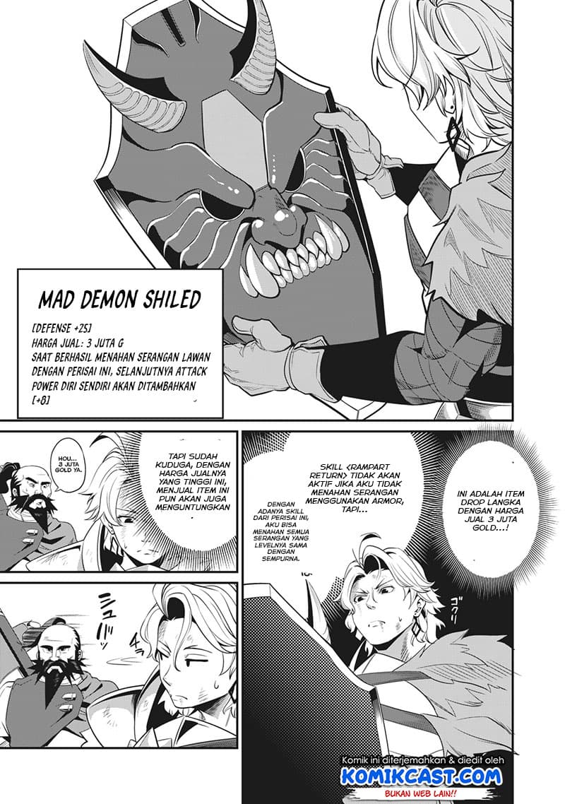 Halaman 6 dari Tsuihou Sareta Tenshou Juu Kishi wa Game Chishiki de Musou Suru Chapter 9