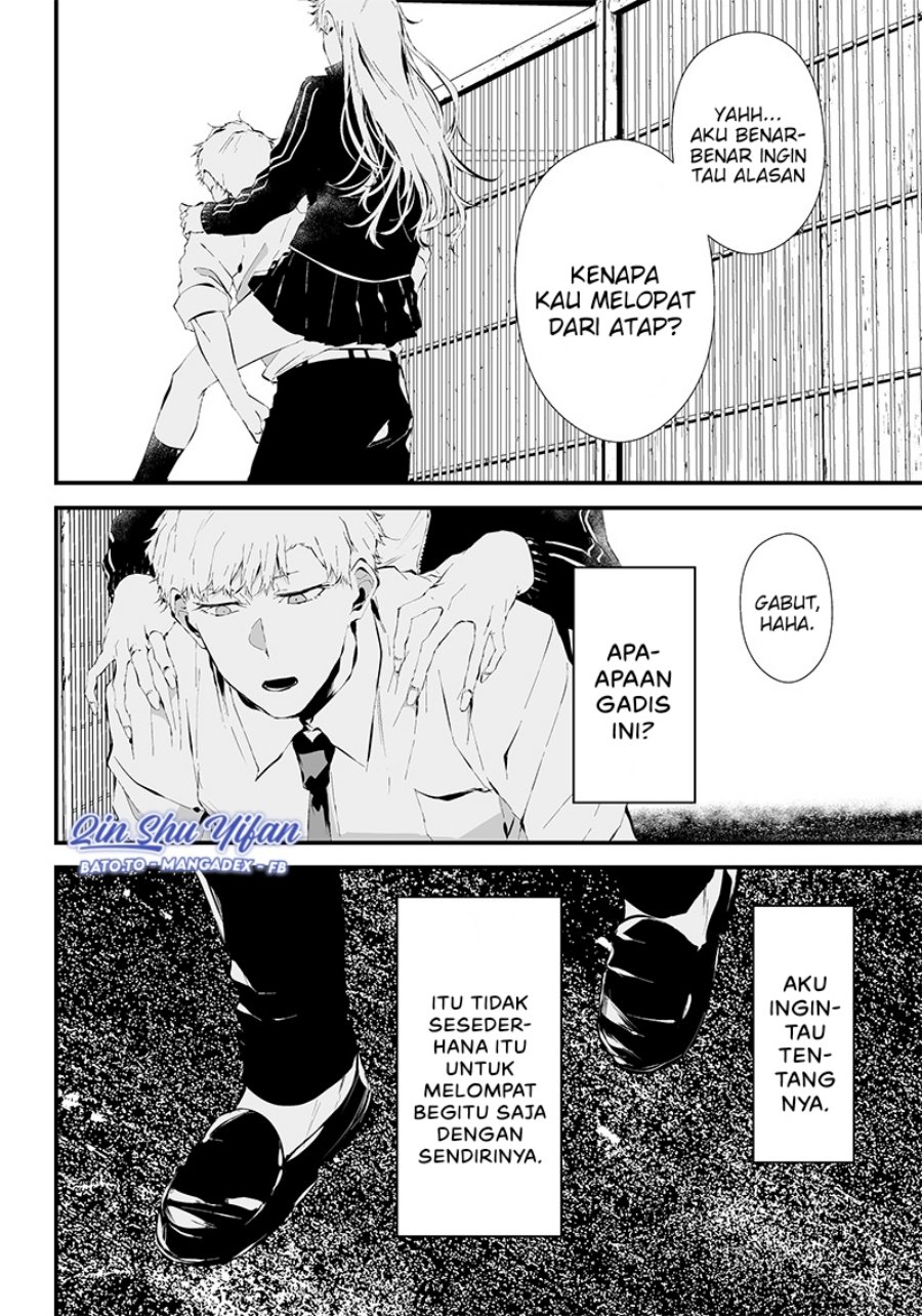 Halaman 11 dari Tsurenai Hodo Aokute Azatoi Kurai ni Akai Chapter 10