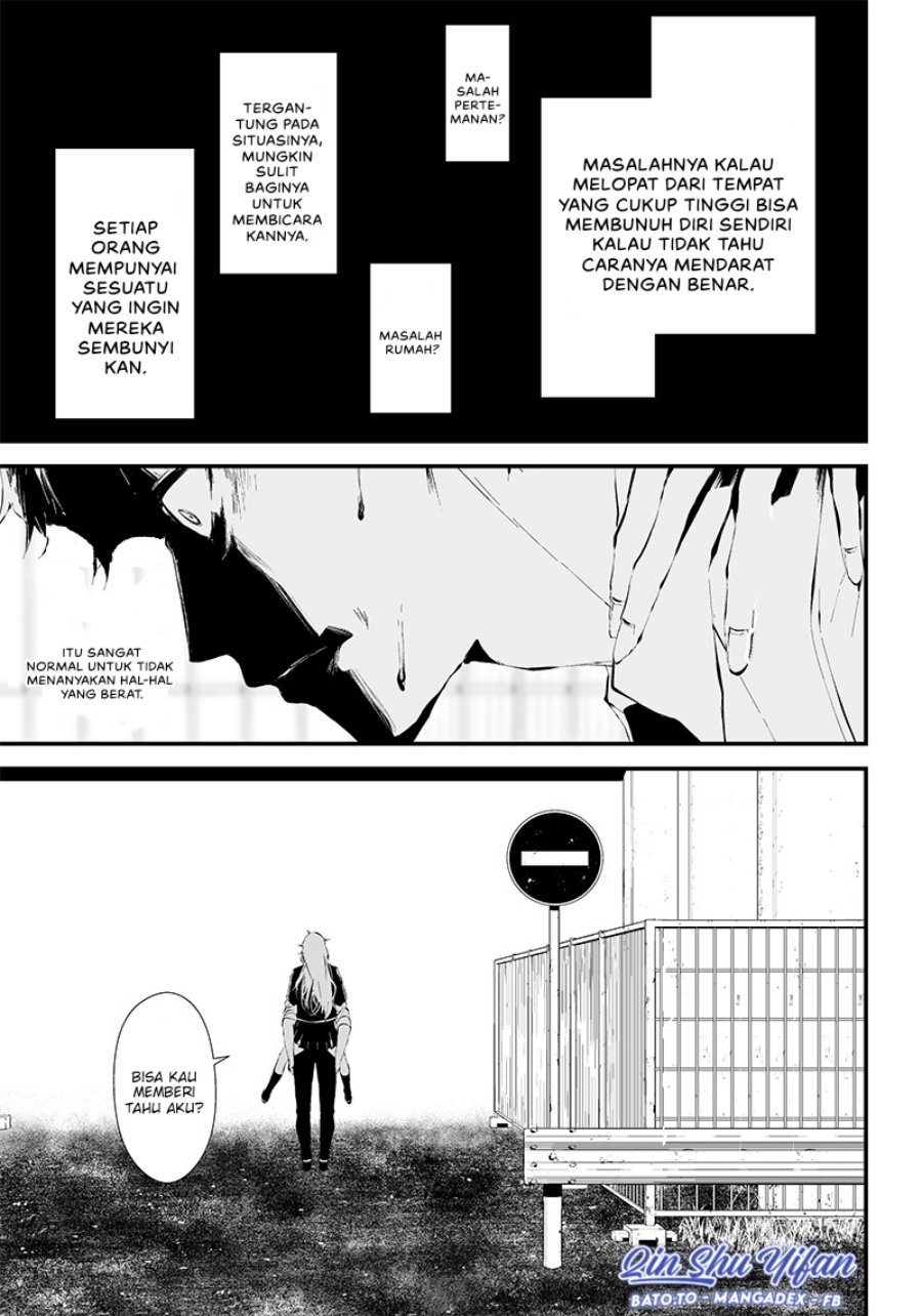 Halaman 12 dari Tsurenai Hodo Aokute Azatoi Kurai ni Akai Chapter 10