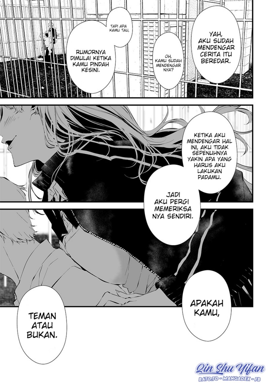 Halaman 16 dari Tsurenai Hodo Aokute Azatoi Kurai ni Akai Chapter 10