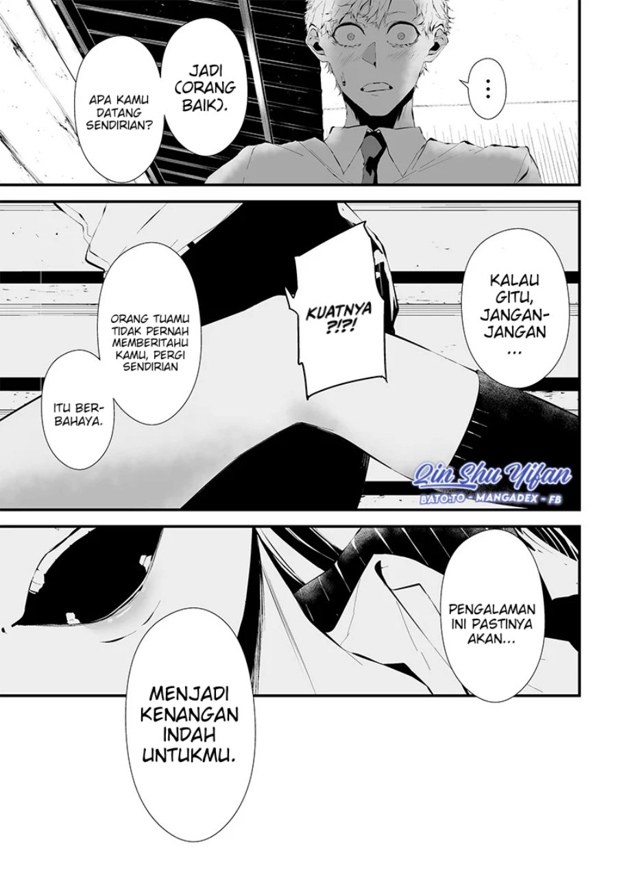 Halaman 8 dari Tsurenai Hodo Aokute Azatoi Kurai ni Akai Chapter 10