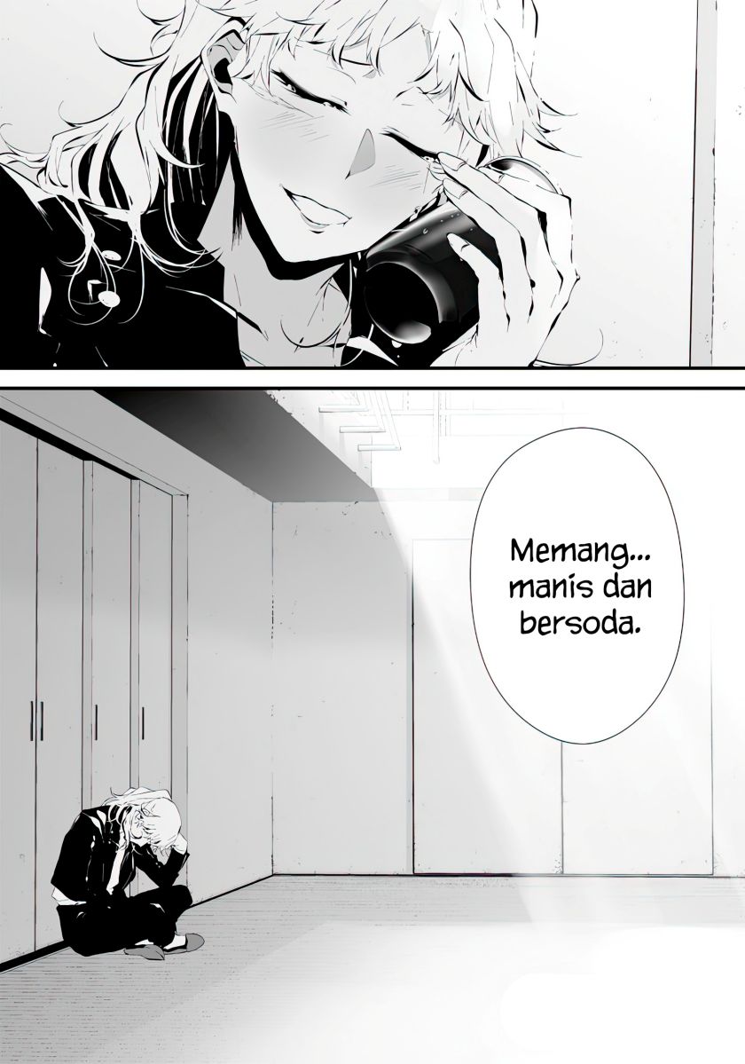 Halaman 20 dari Tsurenai Hodo Aokute Azatoi Kurai ni Akai Chapter 13.5