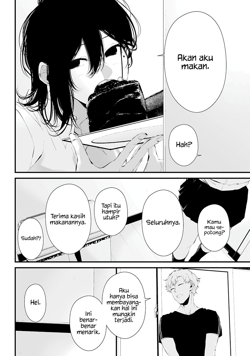 Halaman 6 dari Tsurenai Hodo Aokute Azatoi Kurai ni Akai Chapter 18